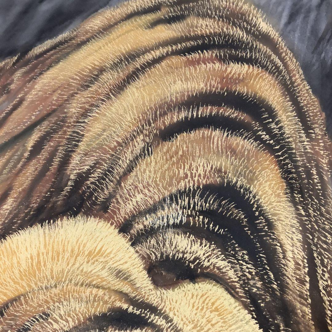 堀江玉鳳　虎の掛け軸用の絵