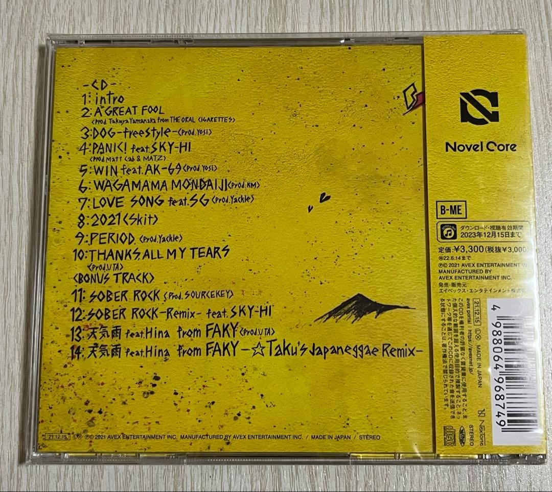 【激レア】Novel Core - A Great Fool 初回限定盤