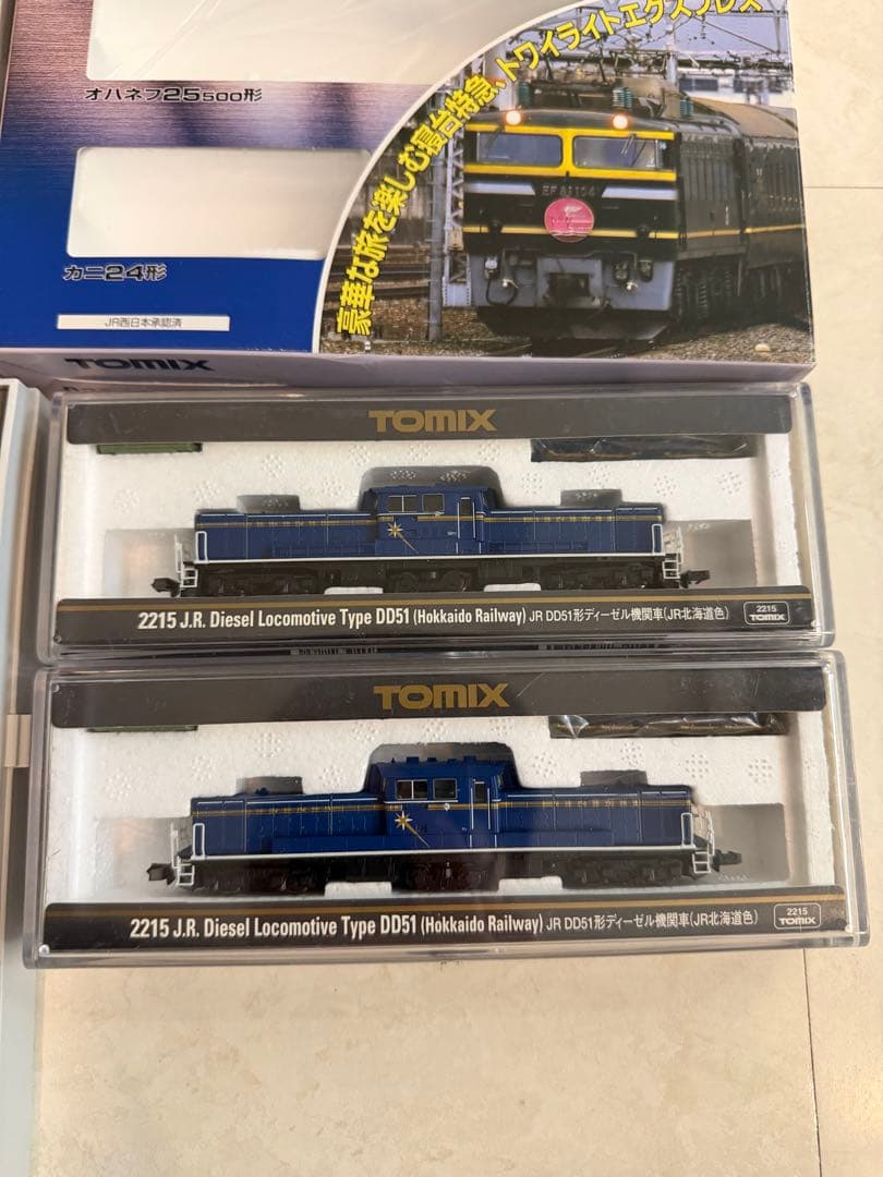 TOMIX 92240-92242トワイライトエクスプレス 11両+DD512両