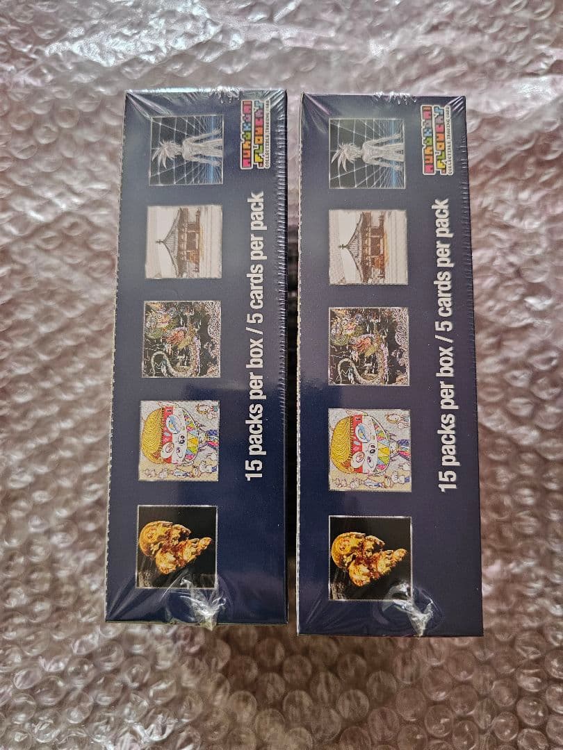 村上隆TAKASHI MURAKAMIトレーディングカードボックス 2個