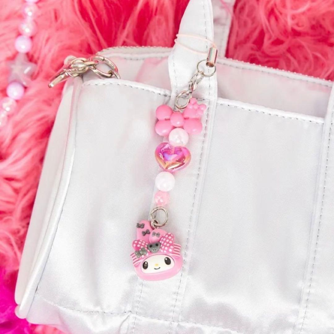 サンリオ　海外限定　メロクロ　クロミ　マイメロ　ぬいぐるみ　ストラップ