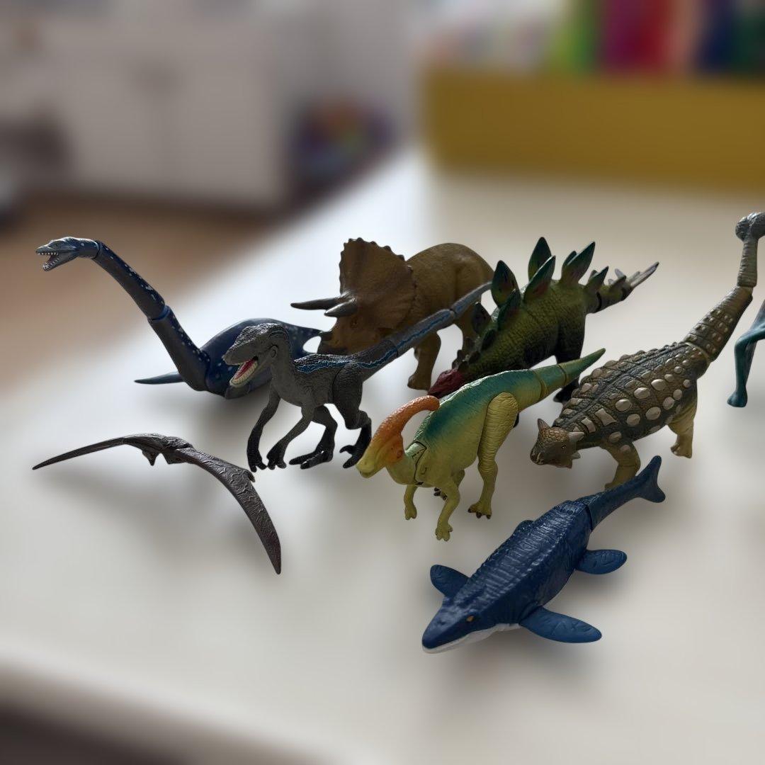 恐竜　12個まとめ売り　マック　アニア