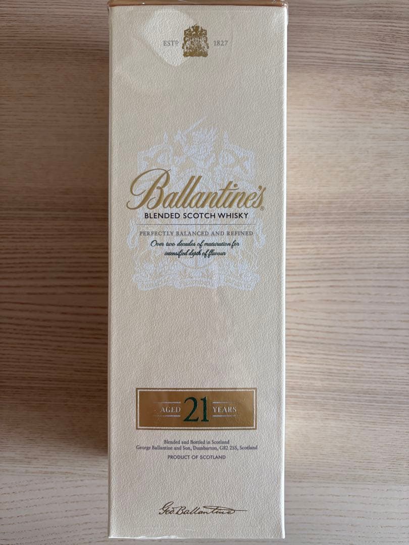 Ballantine's 21年 ブレンデッドスコッチウイスキー バランタイン