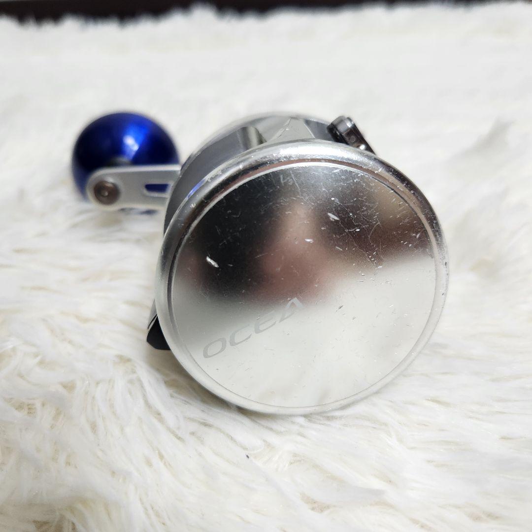 シマノ オシア カルカッタ 301HG 夢屋パワーハンドルノブ 左ハンドル
