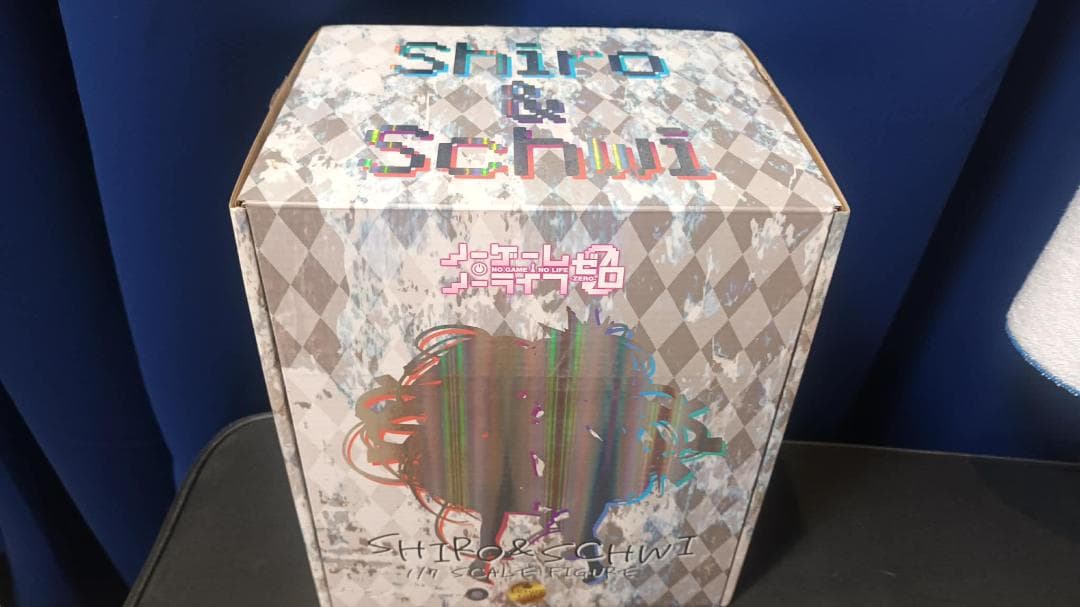 ノーゲーム・ノーライフ ゼロ 白＆シュヴィ 開封品 1/7 完成品フィギュア