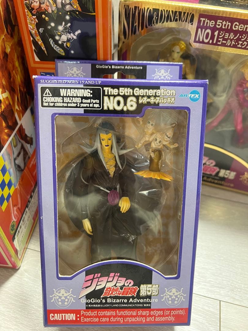 ジョジョの奇妙な冒険 ARTFX フィギュア8体セット