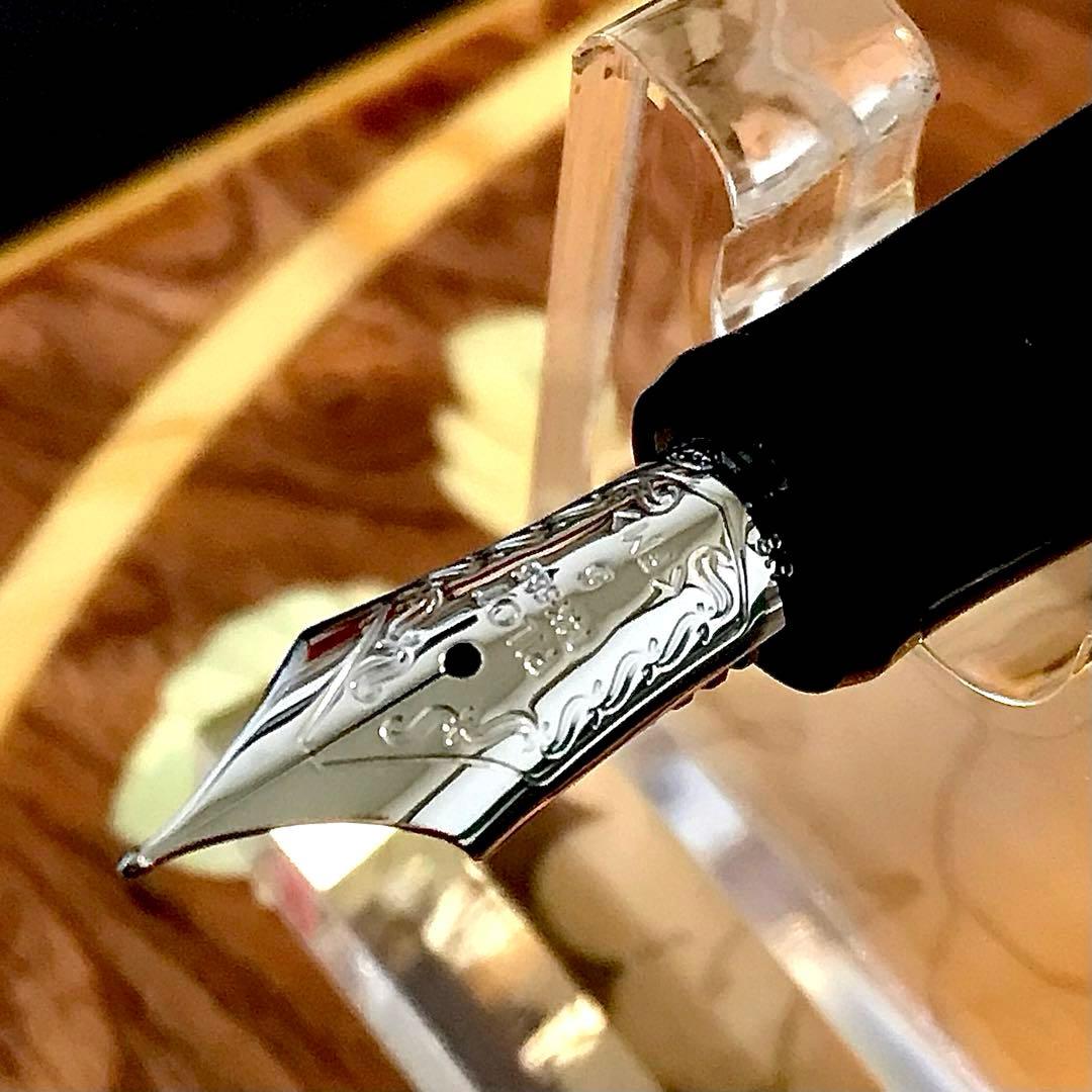 ☆ほぼ新品未使用☆美しいパイロットカスタムヘリテイジ91(ＦＭ)ブラック