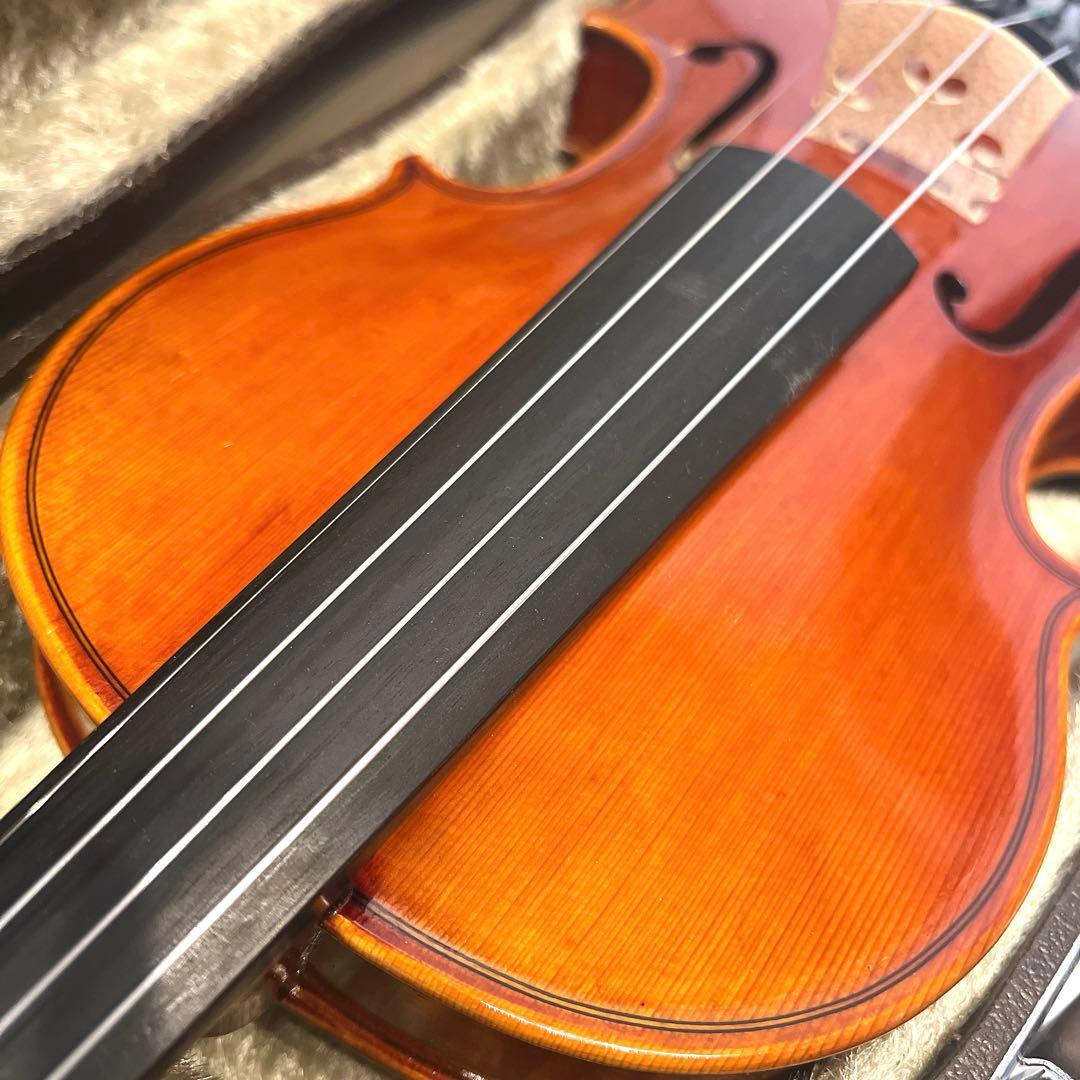 SUZUKI NO.520 4/4 バイオリン　1985年　スズキ　虎杢