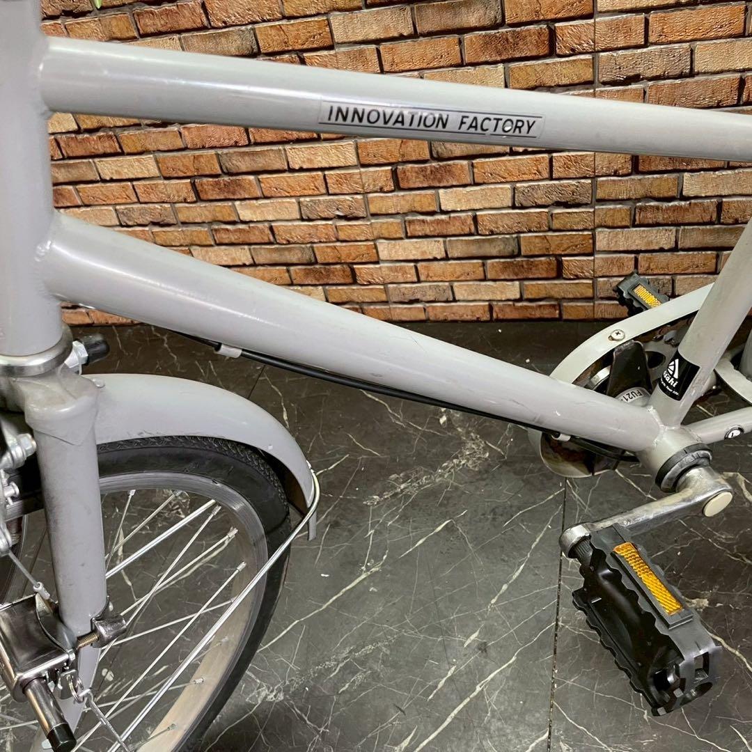 【92】子供用自転車 子供車 innovation factory グレー