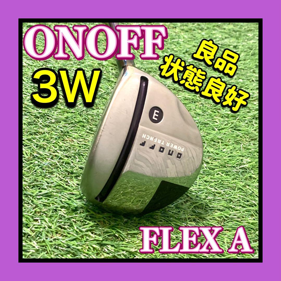 良品 レディース ONOFF/オノフ 3W 高級FW FLEX A 15.5°