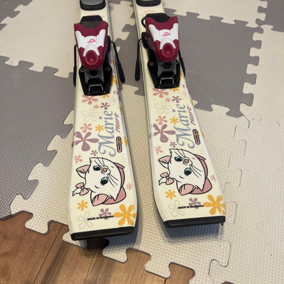 スキー3点セット Hart スキー110cm ビッグホーン ブーツ19.0cm