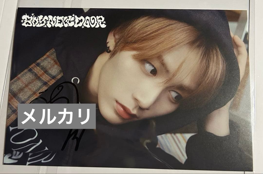 BOYNEXTDOOR No Genre 直筆サイン入りポストカード テサン