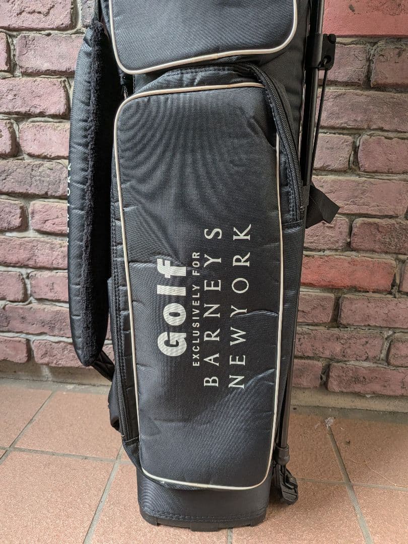 BARNEYS NEW YORK ゴルフバッグ ブラック