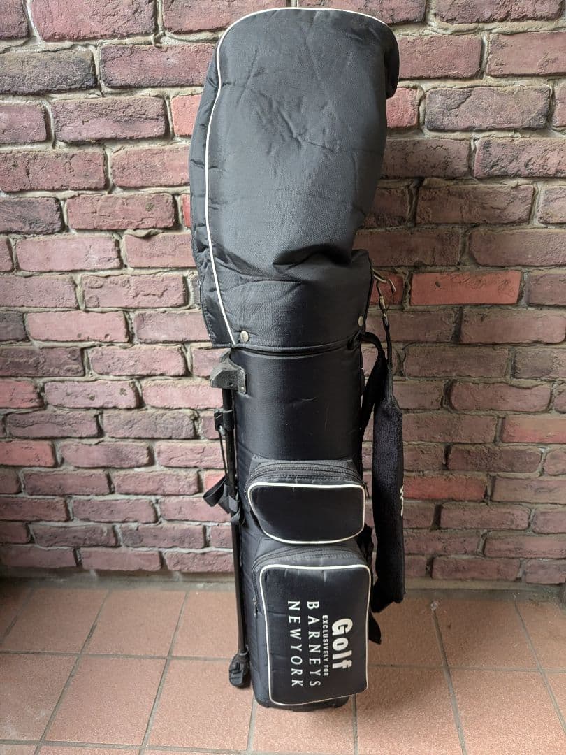 BARNEYS NEW YORK ゴルフバッグ ブラック