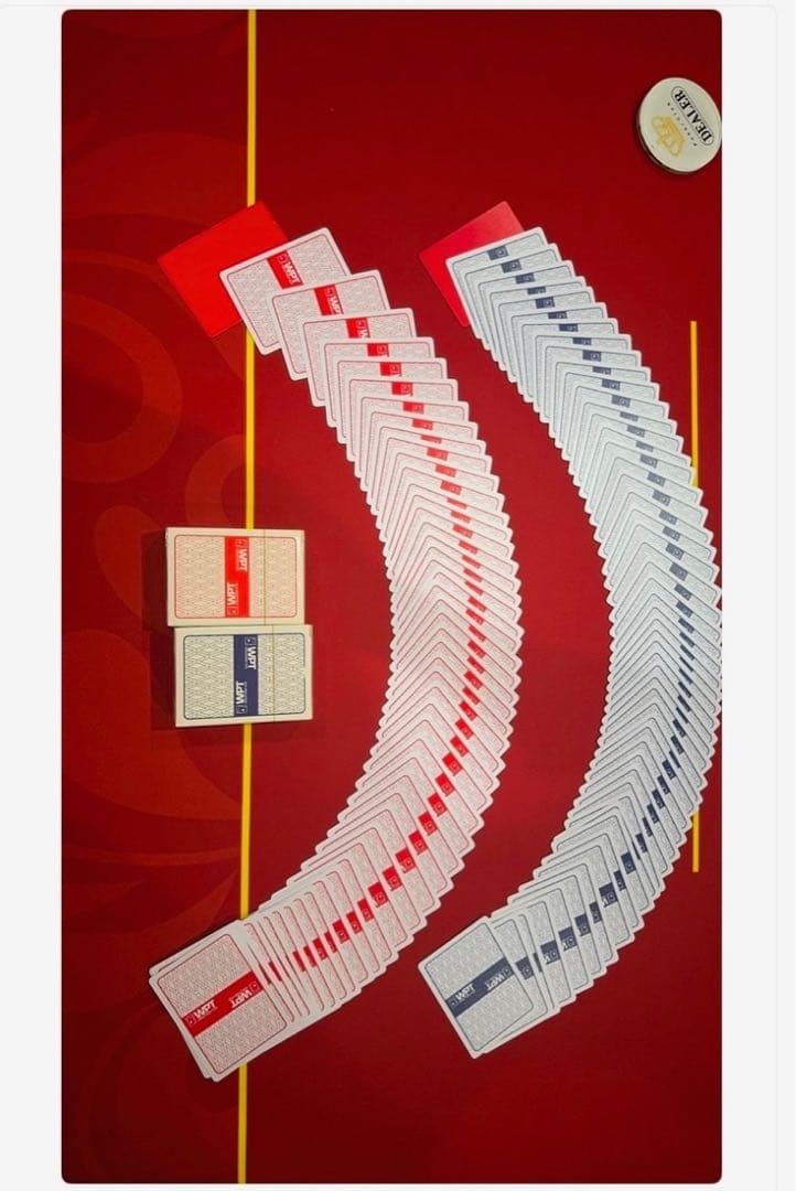 WPTポーカートランプ　赤・青 5セット ※セール中