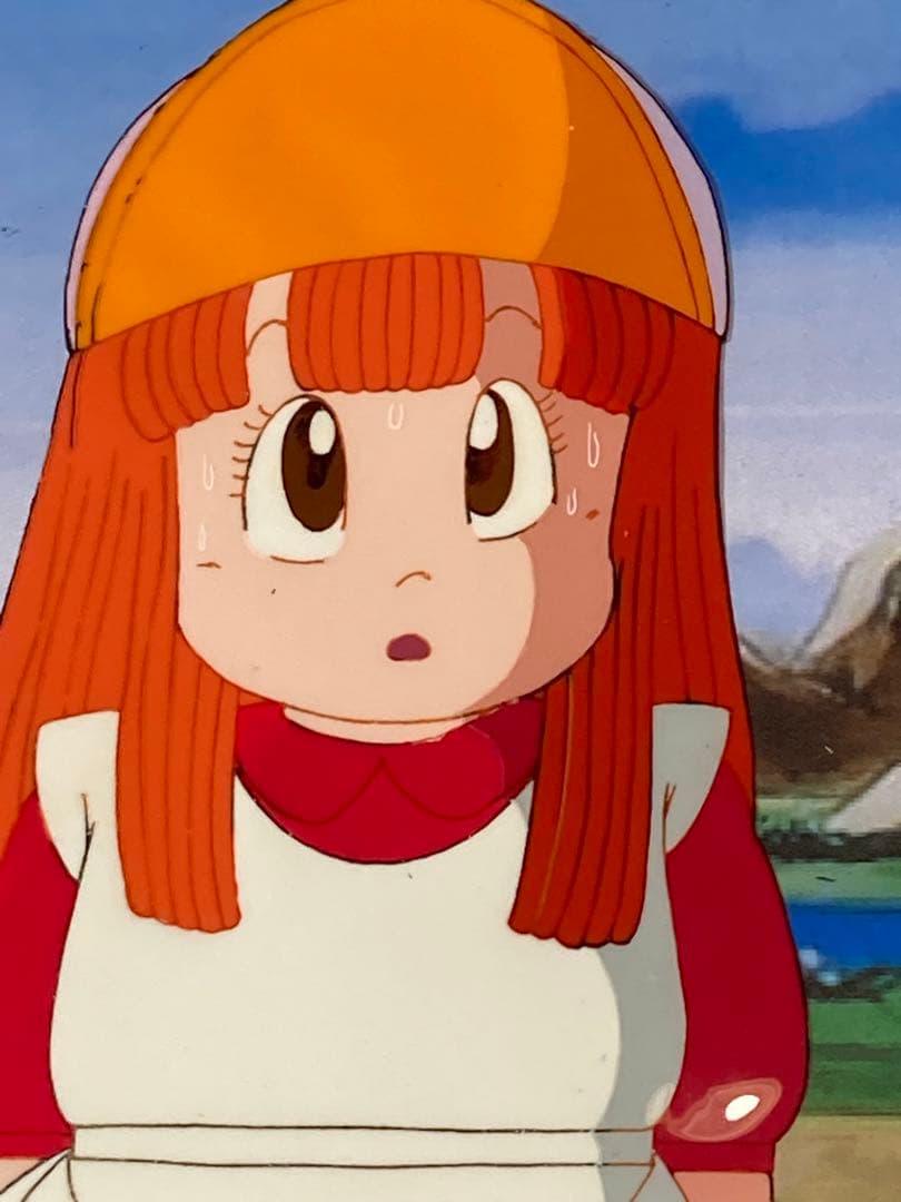 d６４　ドラゴンボールセル画【スノ】背景画付き