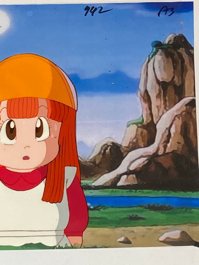 d６４　ドラゴンボールセル画【スノ】背景画付き