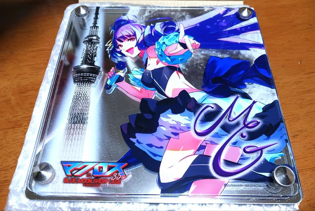 マクロスΔ スカイツリーコラボ 美雲ギンヌメール 2重アクリルパネル