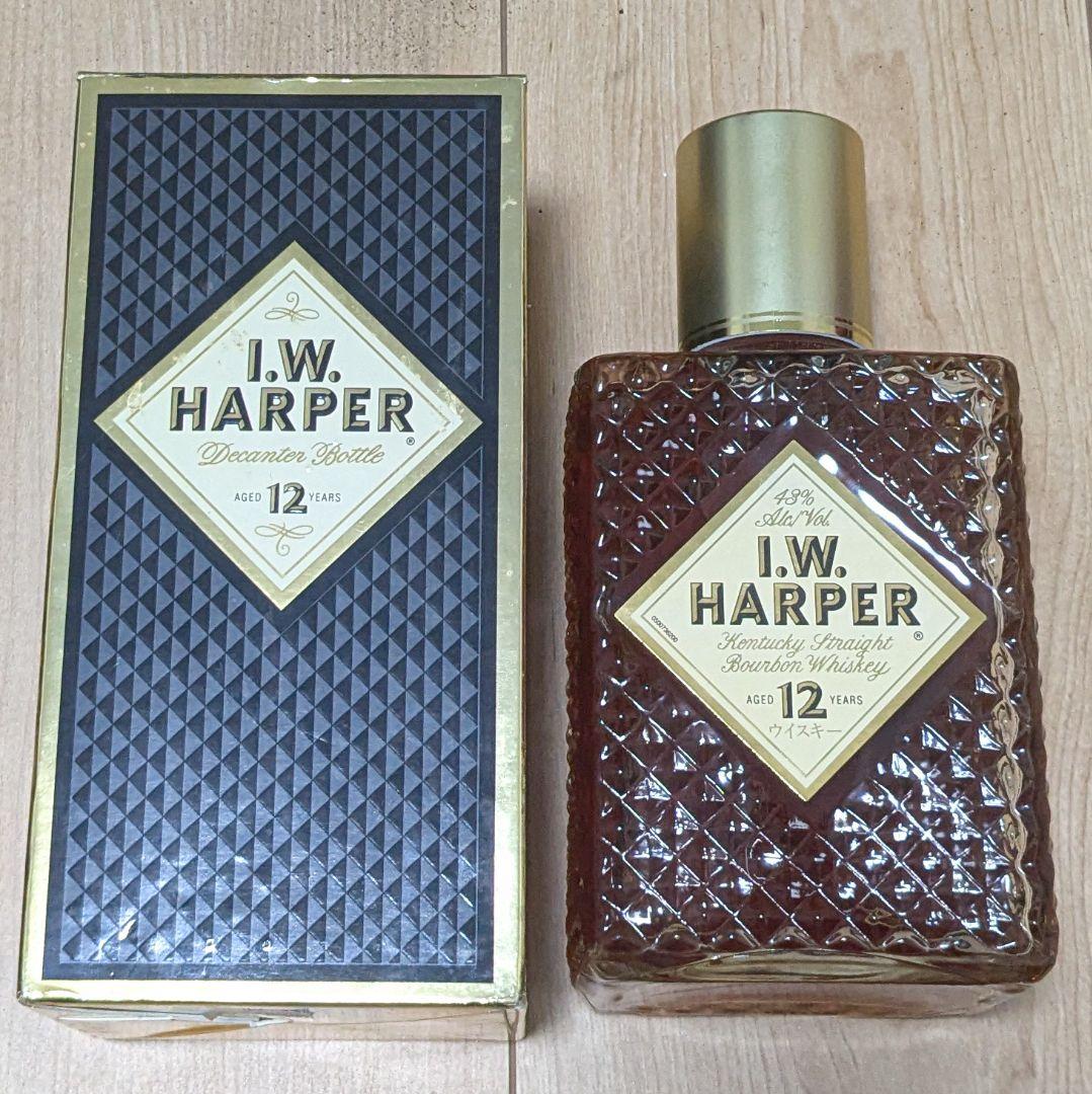 ウイスキー I.W.HARPER ハーパー 12年 750ml 箱付 未開栓