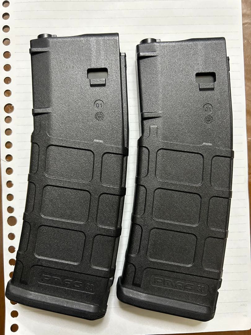 【専用】PTS 次世代電動ガン用　MAGPUI PMAG BK 2本