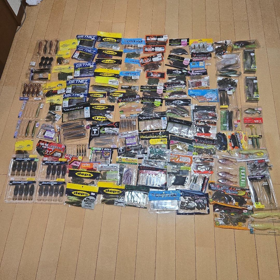 「最終価格」バス釣り　引退　まとめ売り　 ワーム・ルアーセット 多数