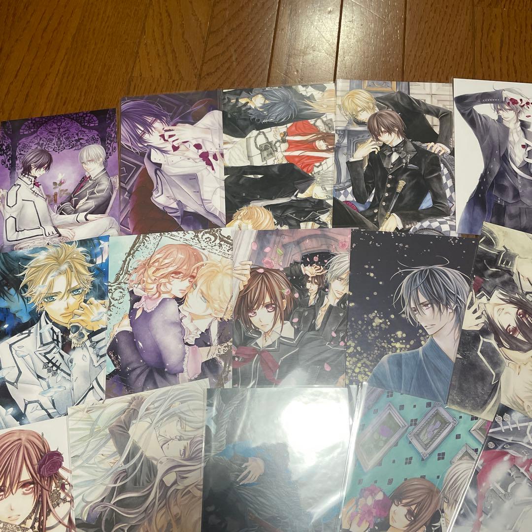 漫福ガチャ　 ヴァンパイア騎士 ポストカードセット
