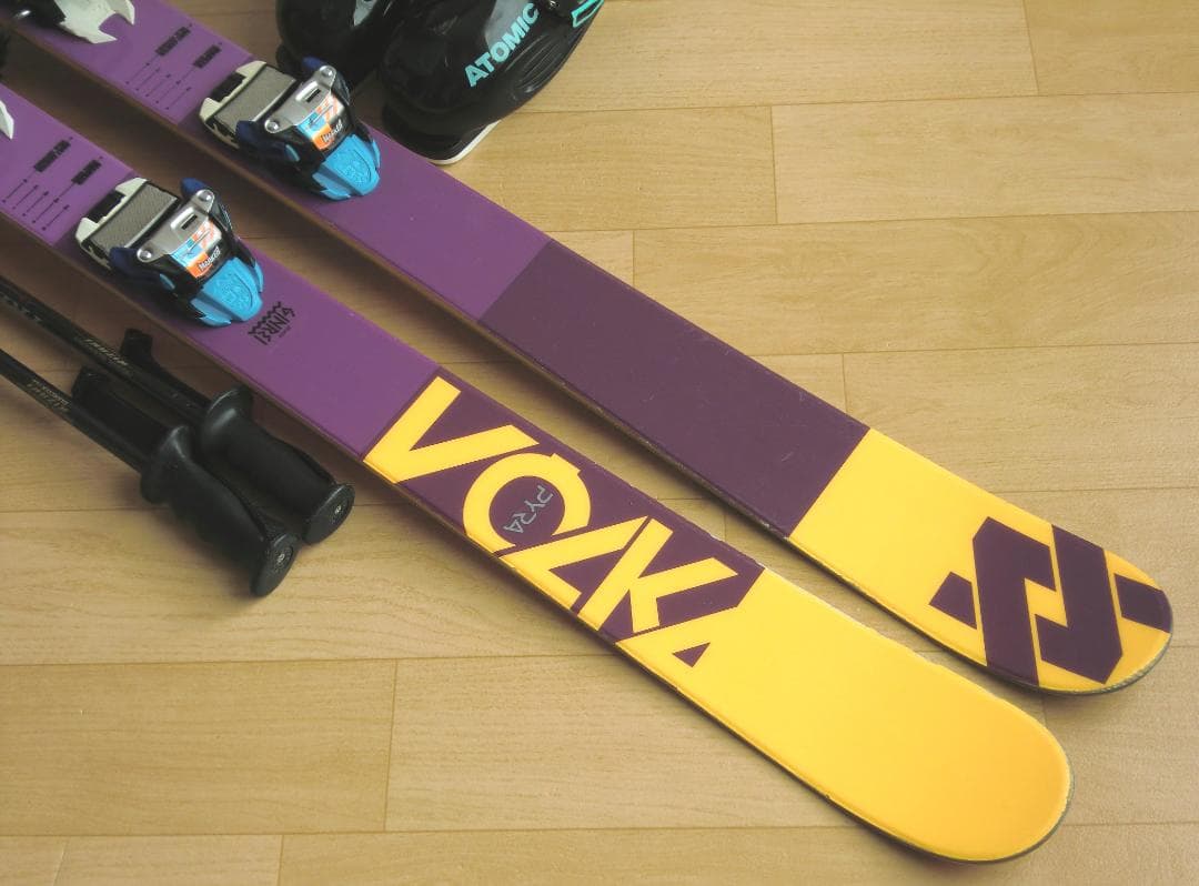 ■■送料無料■VOLKL■女性用フリースキーセット■板155靴24-24.5■■