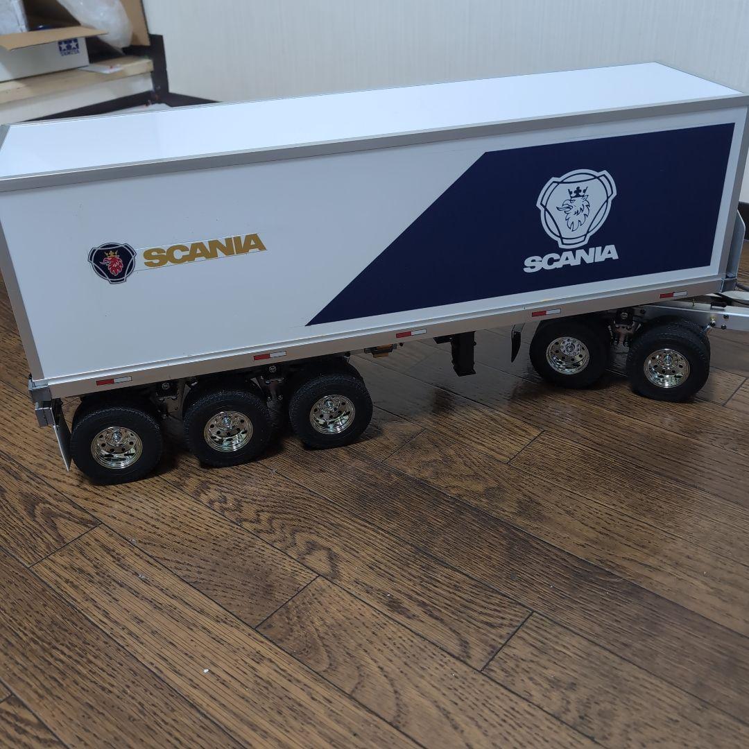 タミヤ1/14ダブルストレーラー