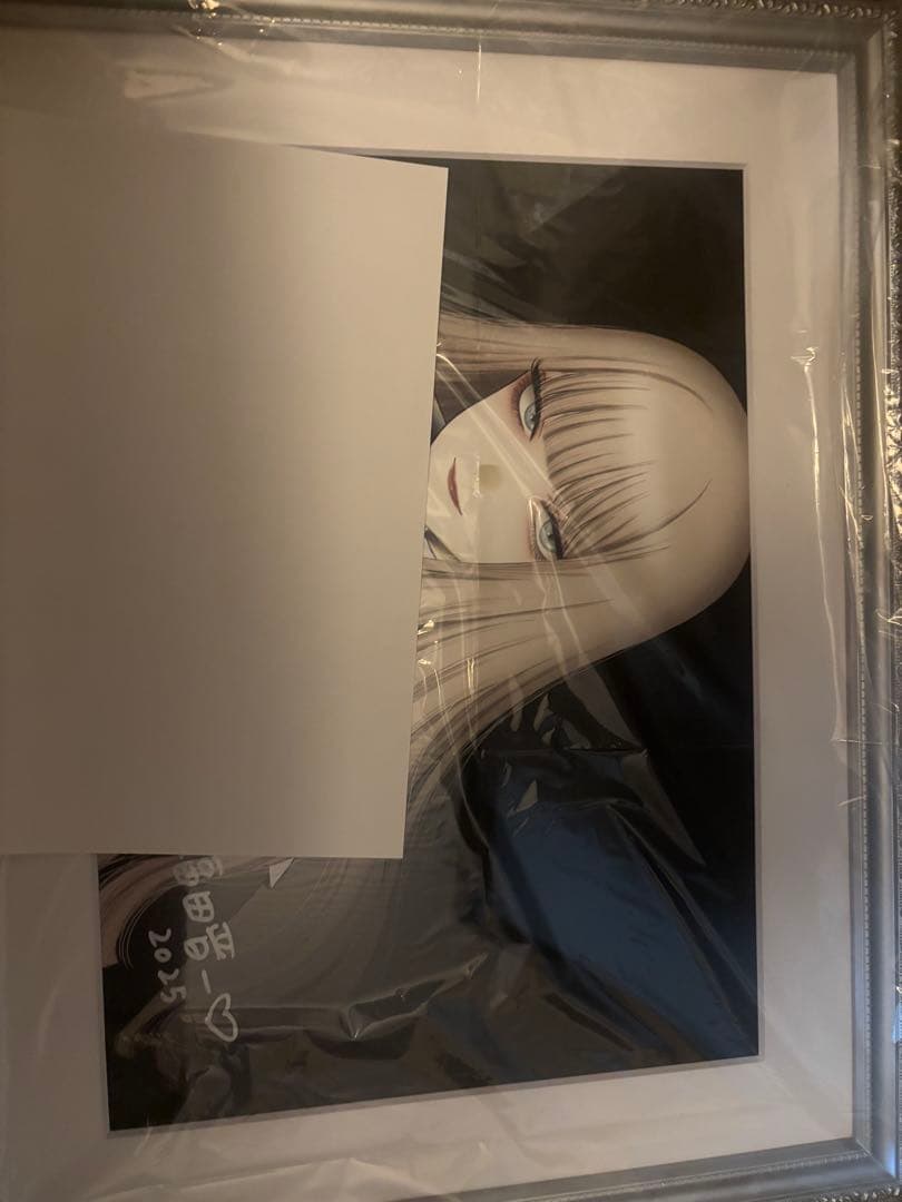 着せ恋展 福田晋一直筆サイン入り 複製原画 ハニエル