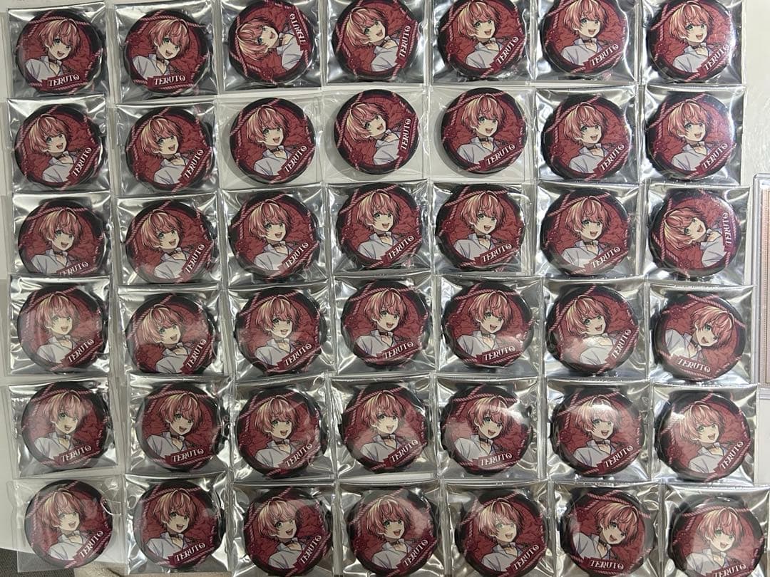 てるとくん缶バッジ ゆ