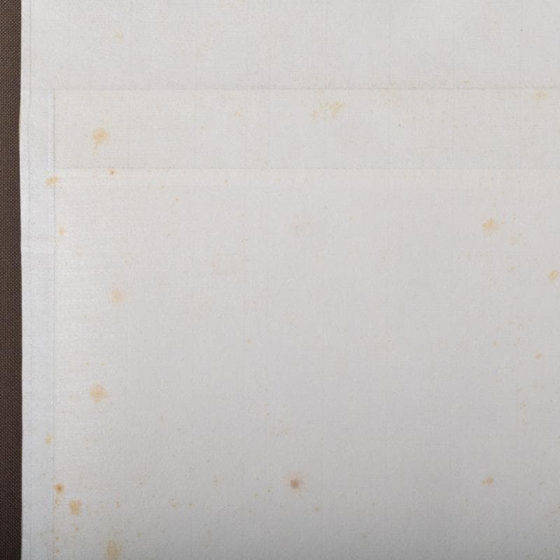 掛軸　堀内家　久田宗也　華月　色紙軸装　箱付　C　7828A