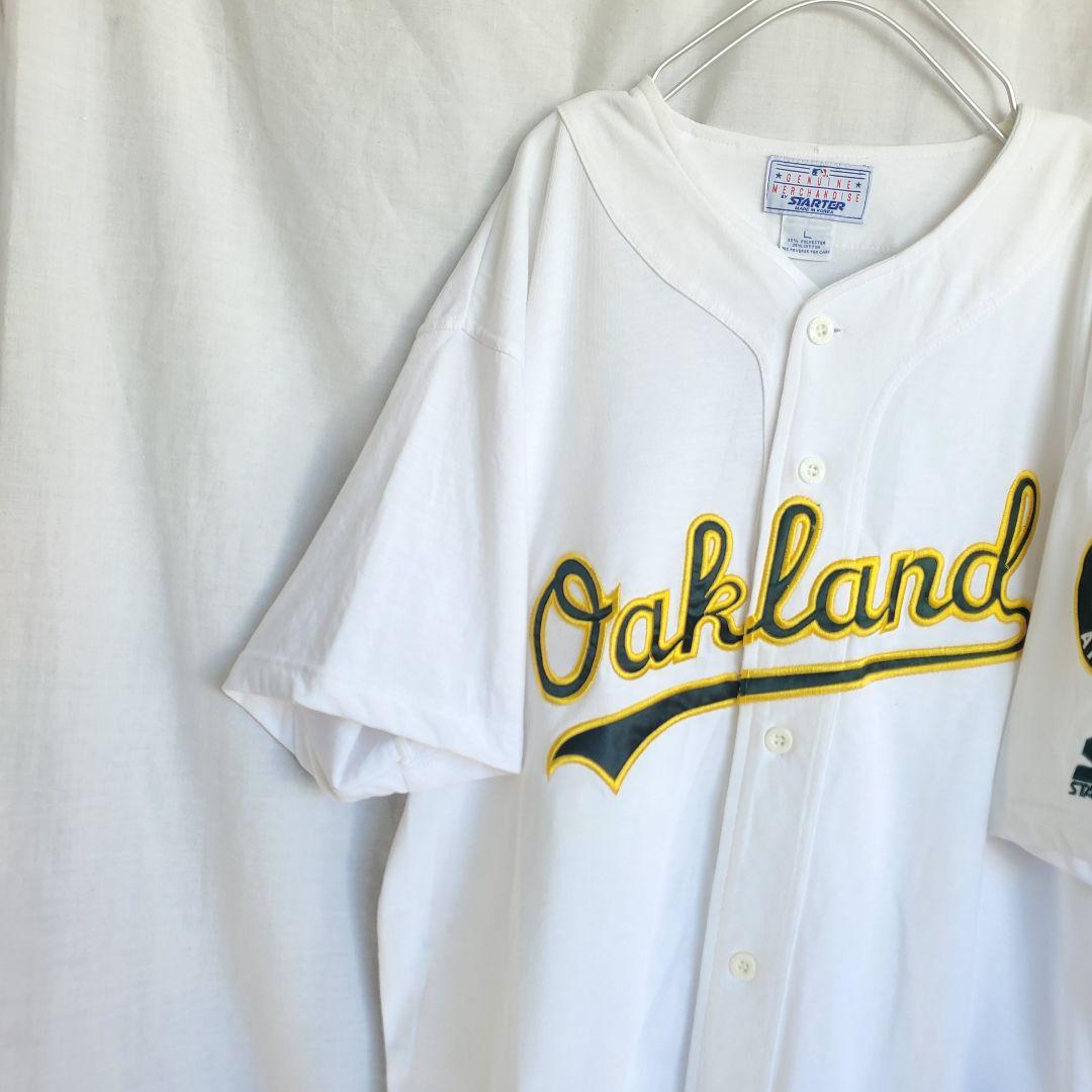 90s MLB STARTER オークランド・アスレチックス ユニフォーム