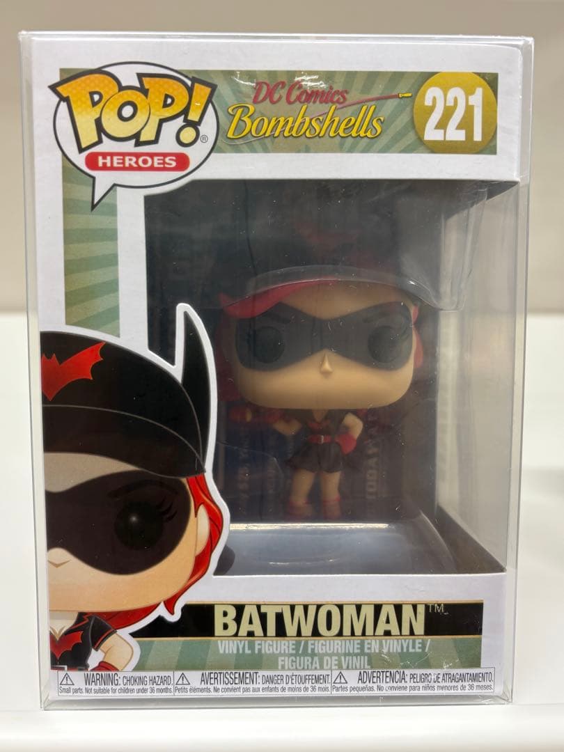 【新品】DC Comics Bombshells ファンコ4体　保護ケース付き