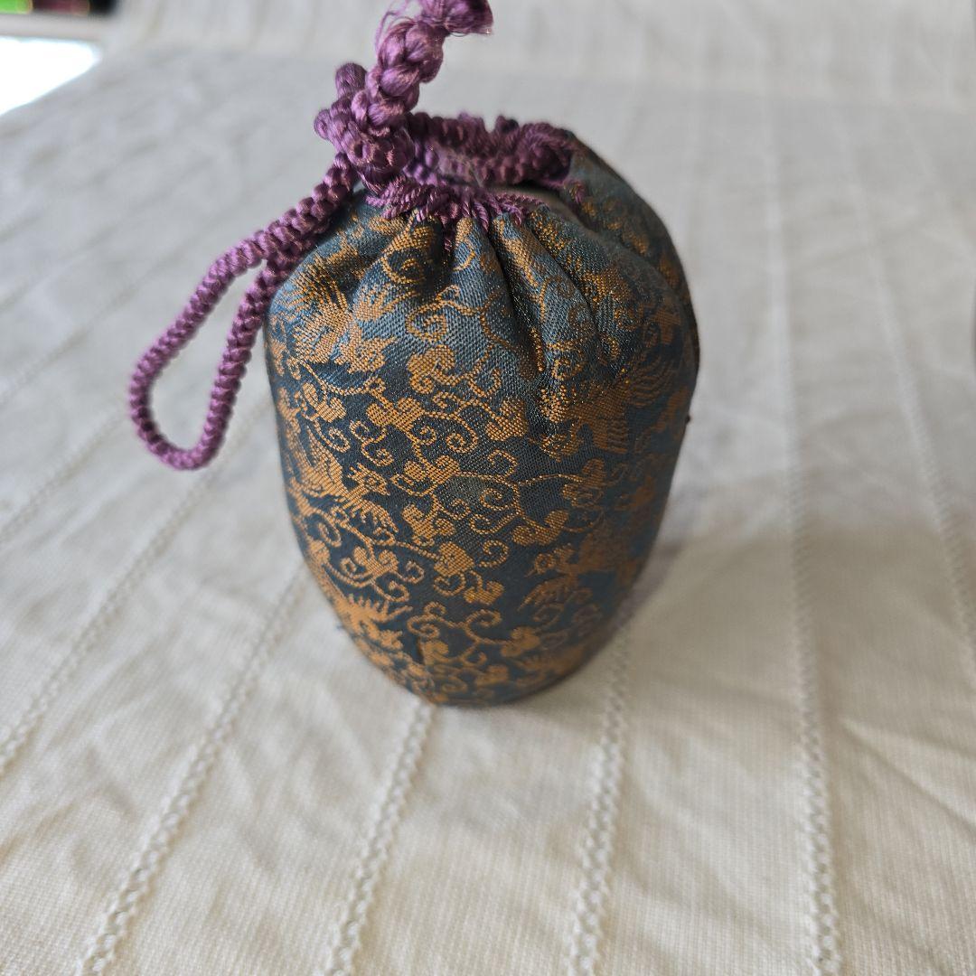 高取喜恵造　高取焼肩衝茶入 共箱付き