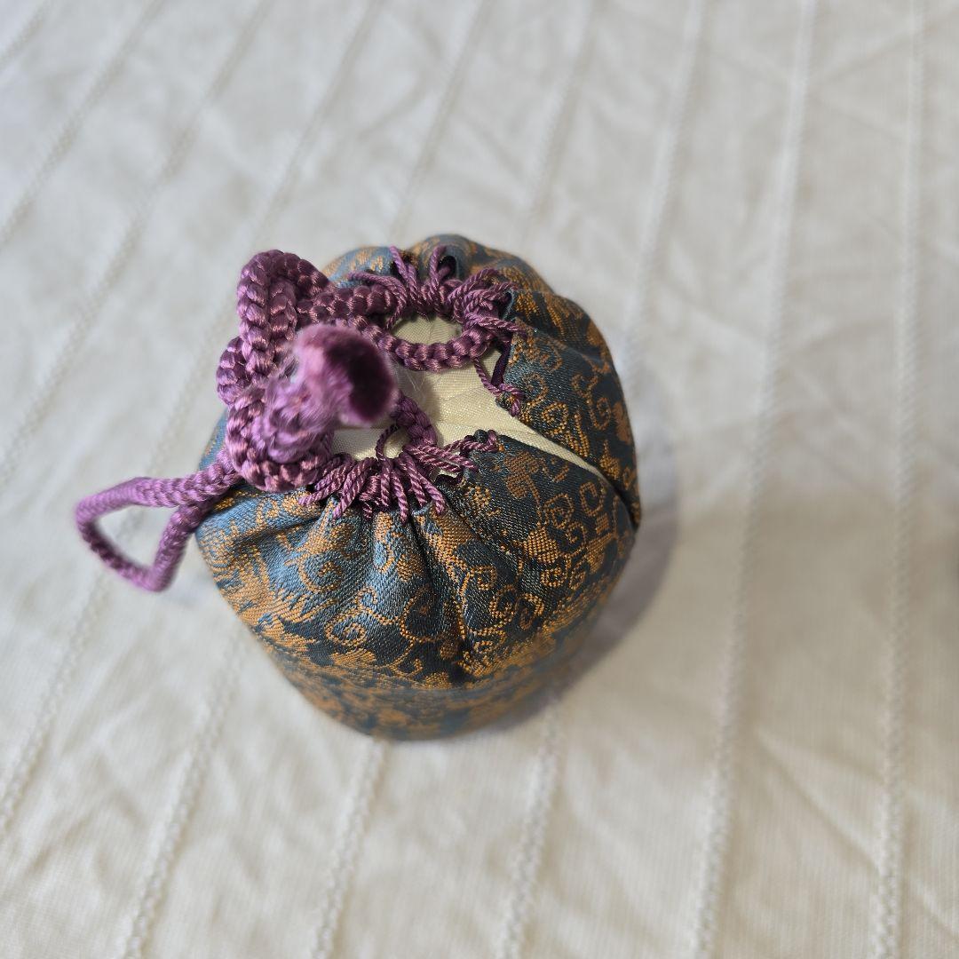 高取喜恵造　高取焼肩衝茶入 共箱付き