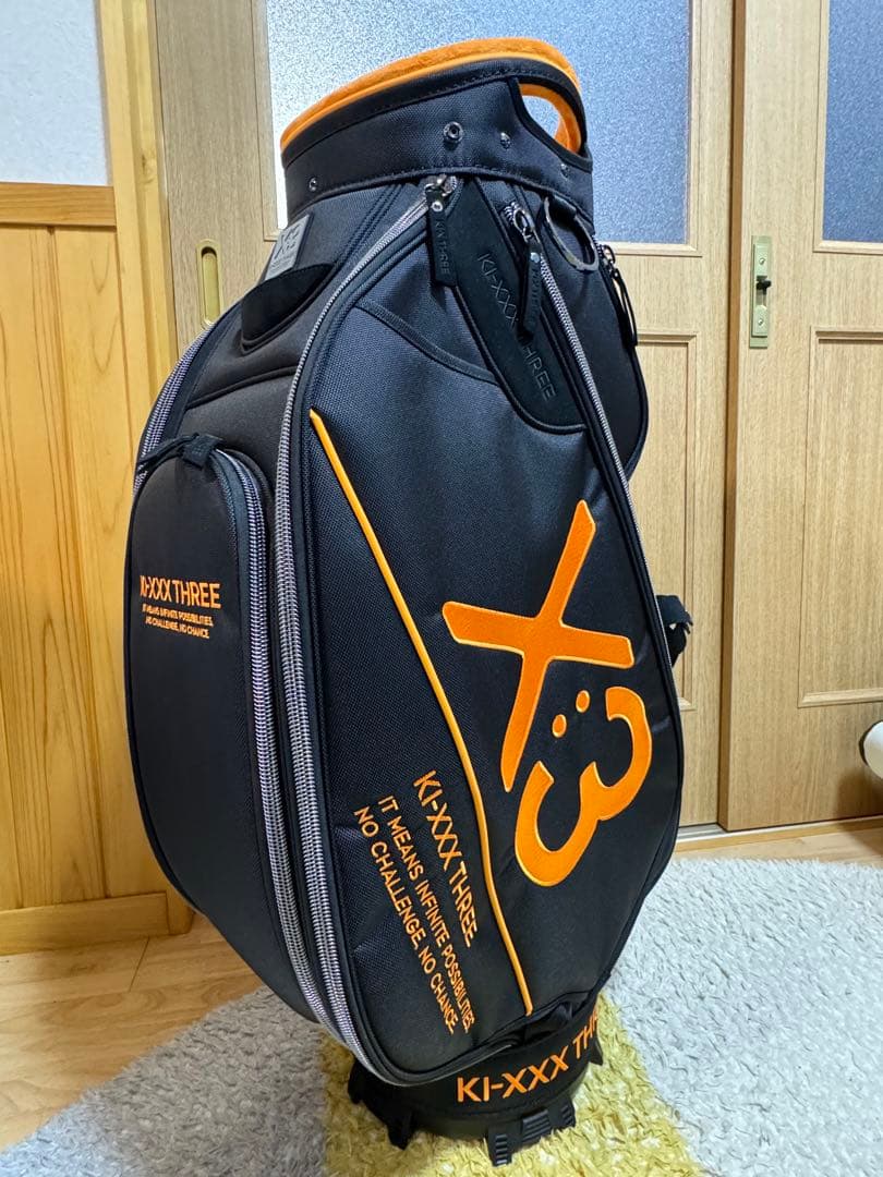 EVEN掲載 キックスリー KI-XXX THREE ツアー型キャディバッグ
