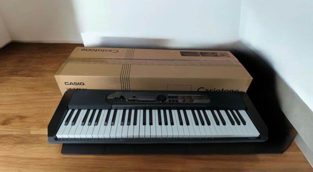 カシオ (CASIO) 電子キーボード 光ナビゲーション LK-540 BK