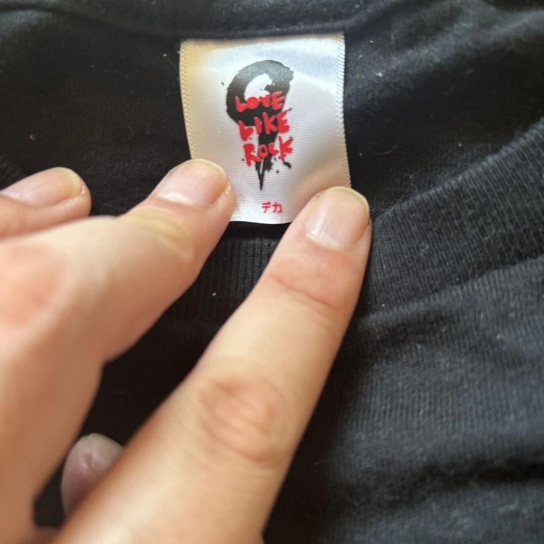 LOVE LIKE ROCK Tシャツ 黒　aiko Tシャツ