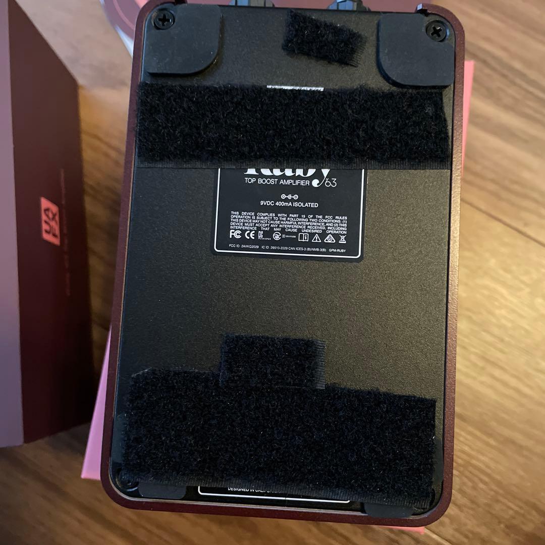 ギター UAFX Ruby Top Boost Amplifier 63