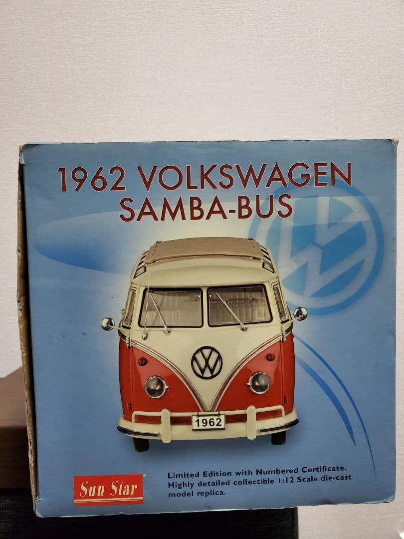 サンスター 1/12 1962 フォルクスワーゲン サンババス レッド