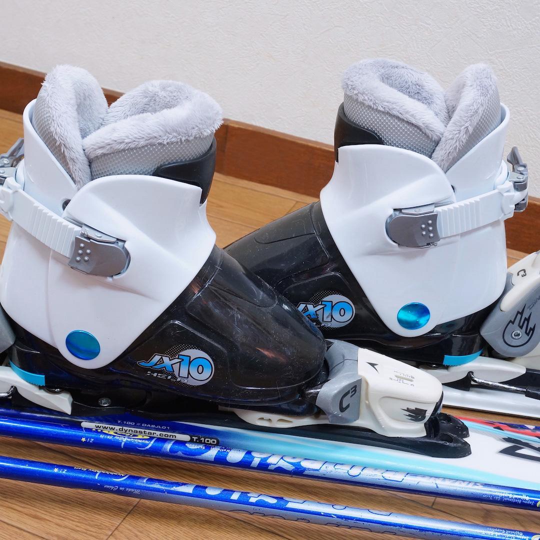 メンテ済 100cm 靴20cm DYNASTAR スキーセット