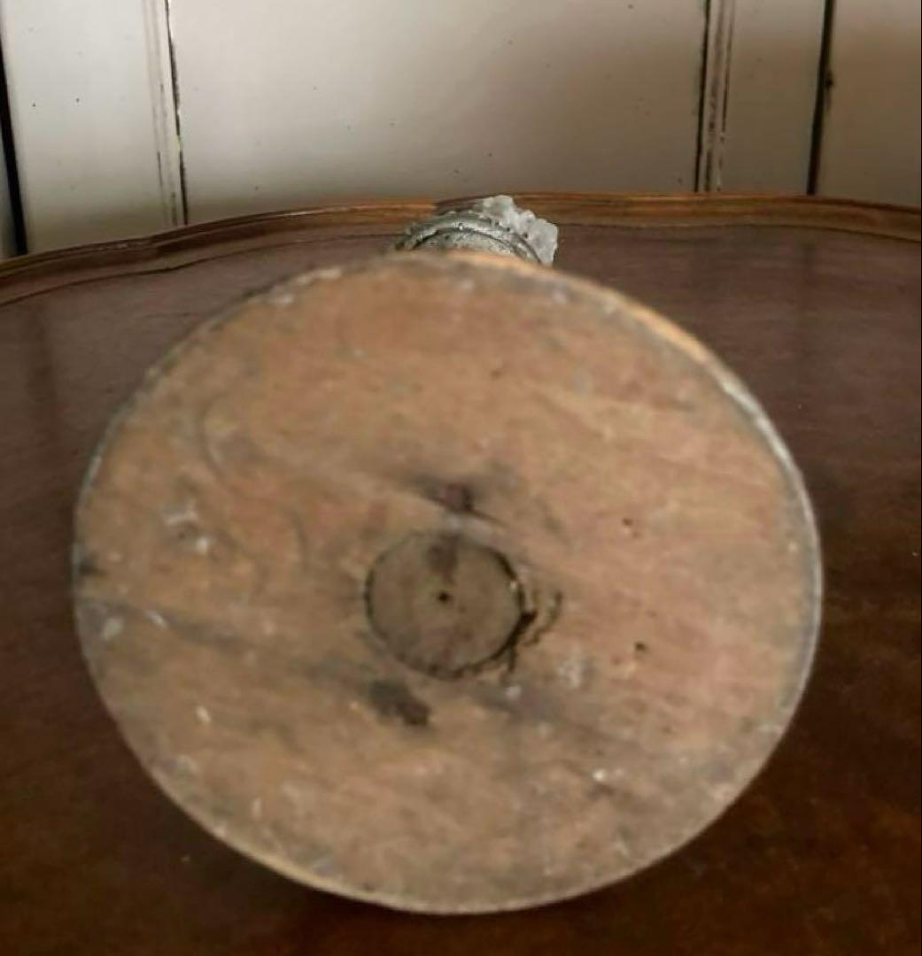 【希少】フランス　19世紀　アンティーク　キャンドルスタンド　シャビー