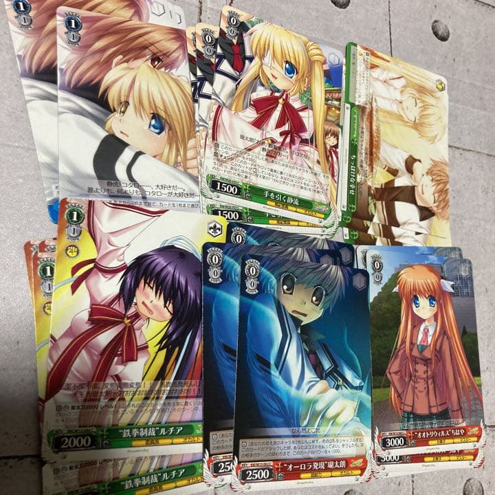 ヴァイスシュヴァルツ Rewrite デッキパーツ　全色