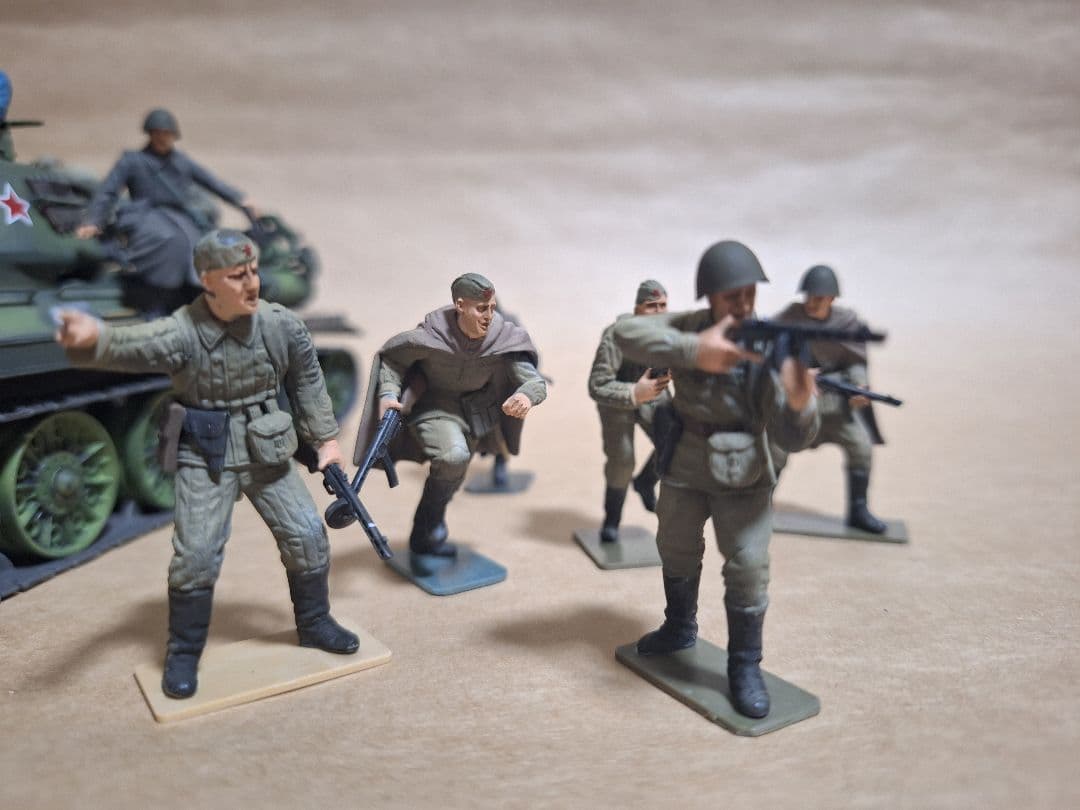 ソビエト T34/76戦車1943年型 自走砲 SU-76M 1/35