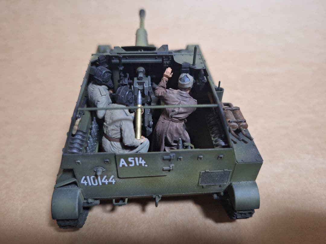 ソビエト T34/76戦車1943年型 自走砲 SU-76M 1/35