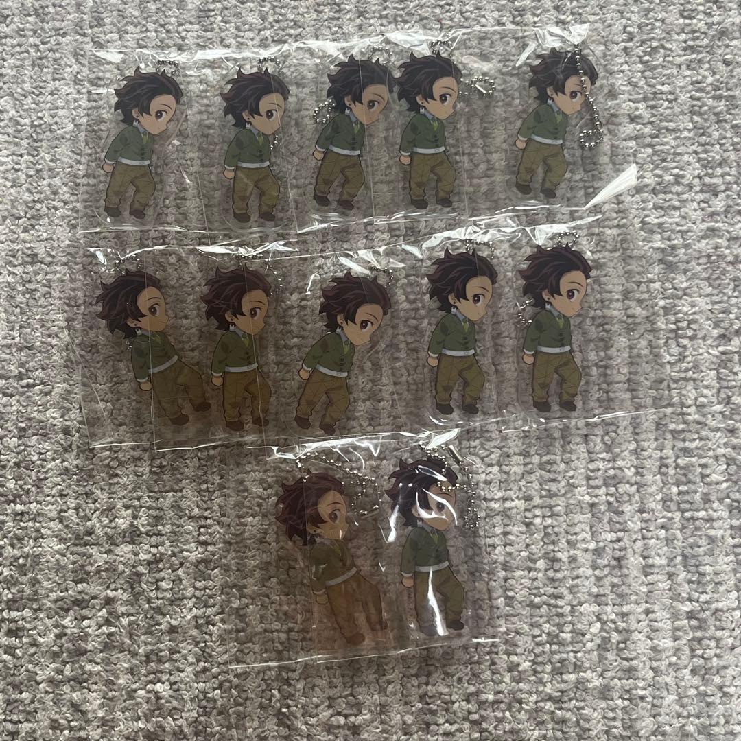 鬼滅の刃 キメツ学園 竈門炭治郎 アクリルキーホルダー 12点