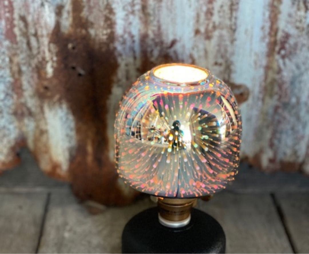 ライト・ランタン SomAbito Glass Globe Mashroom 3D