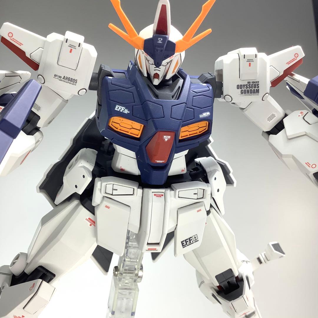 HG RX-104FF オデュッセウスガンダム　塗装済み完成品