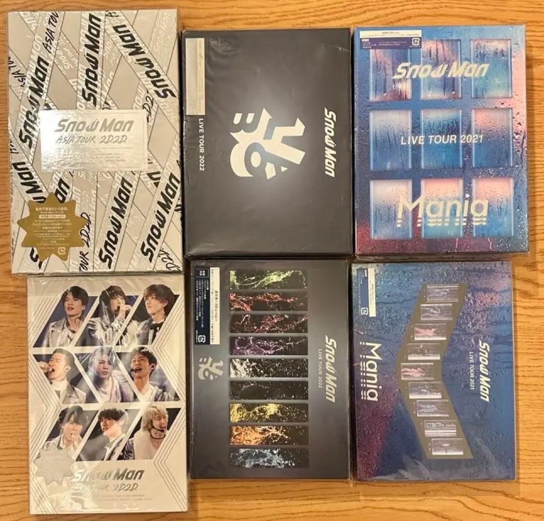 【最新作網羅】ManシングルCD+アルバム+ライブBlu-rayセット