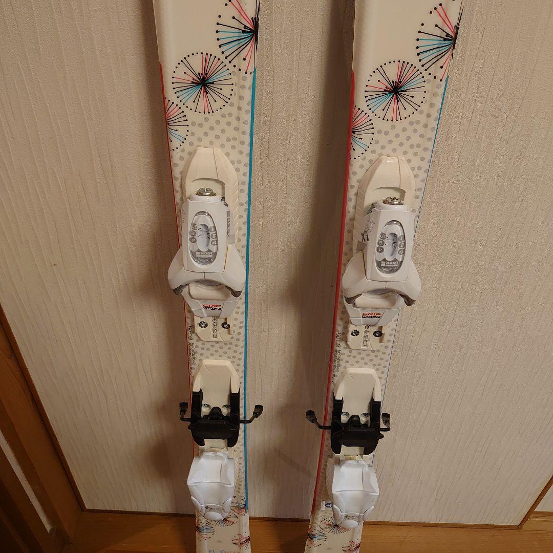 【美品】ROSSIGNOL JR　スキー板　130cm　花火柄